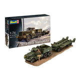 Zestaw do sklejania Revell - transporter czołgu m19 1:76 - 140 elementów.