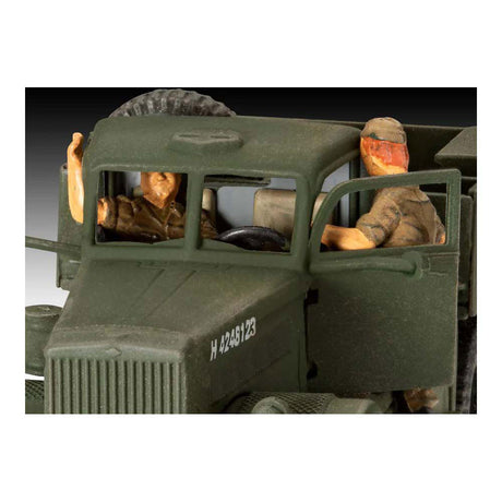 Zestaw do sklejania Revell - transporter czołgu m19 1:76 - 140 elementów.