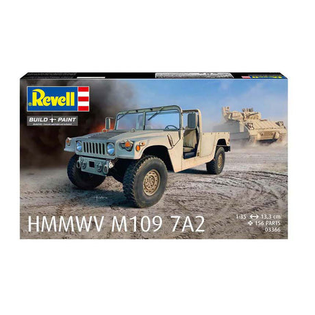 Zestaw do modelowania firmy Revell - hmmwv m109 7a2 1:35 - 156 szt.