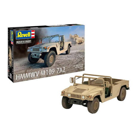 Zestaw do modelowania firmy Revell - hmmwv m109 7a2 1:35 - 156 szt.