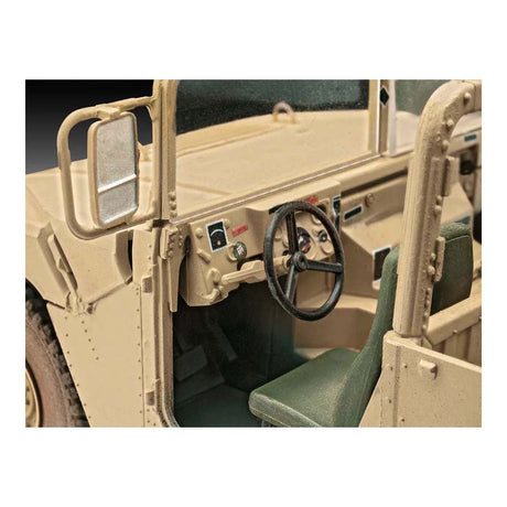 Zestaw do modelowania firmy Revell - hmmwv m109 7a2 1:35 - 156 szt.