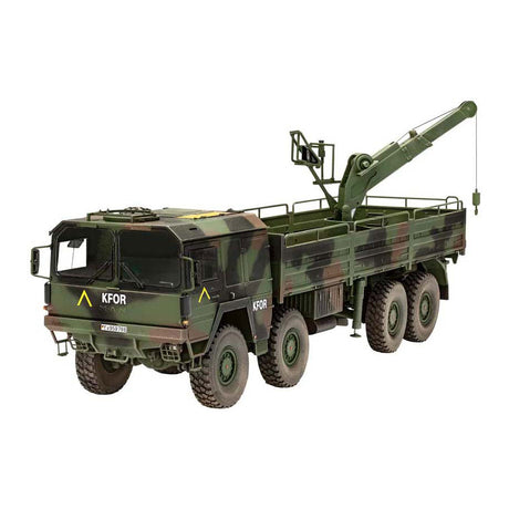 Zestaw modelarski Revell - ciężarówka męska 10t milgl 8x8 1:35 - 245szt.
