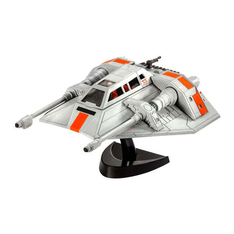 Revell zestaw do budowania modeli podróż kosmiczna - 03604 Star Wars Snowspeeder plastikowy - 1:52 - modelarstwo