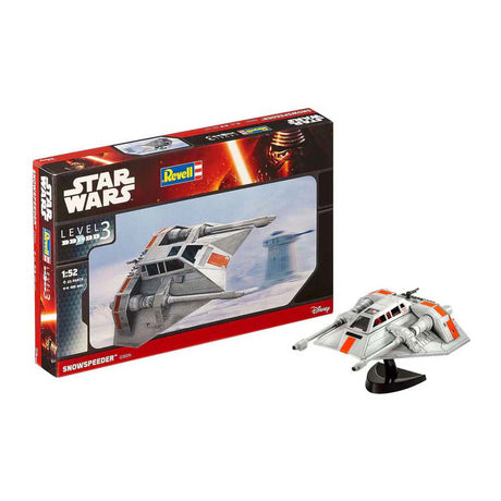 Revell zestaw do budowania modeli podróż kosmiczna - 03604 Star Wars Snowspeeder plastikowy - 1:52 - modelarstwo