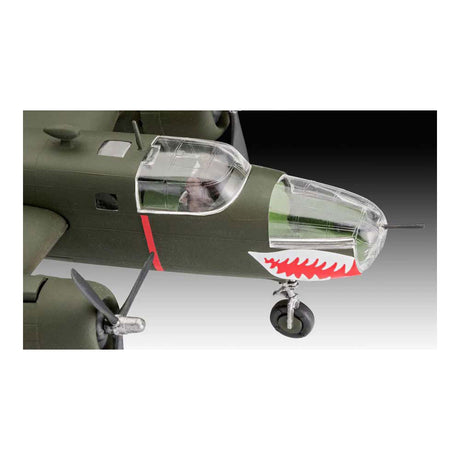 Revell zestaw do budowania modeli pojazdów wojskowych - 03650 b-25 Mitchell Easy-Click-system plastikowy - 1:72 - modelarstwo