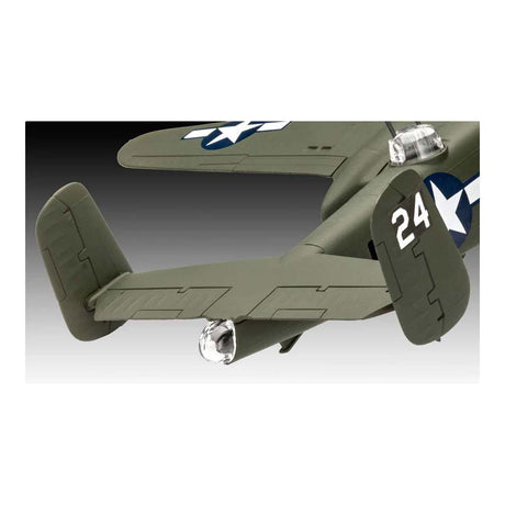 Revell zestaw do budowania modeli pojazdów wojskowych - 03650 b-25 Mitchell Easy-Click-system plastikowy - 1:72 - modelarstwo