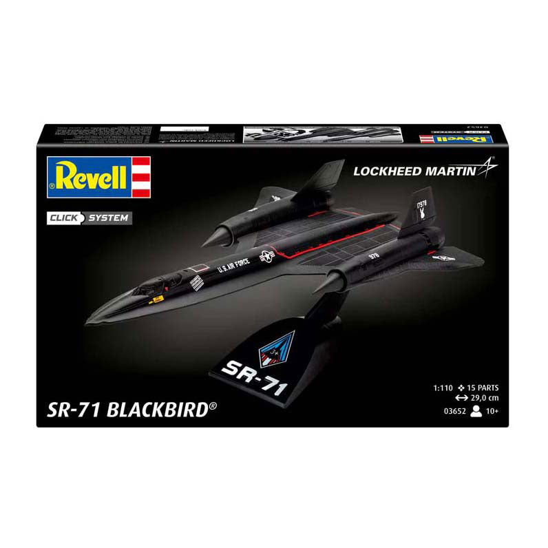 Zestaw do modelowania firmy Revell - lockheed SR-71 blackbird - 15 szt.