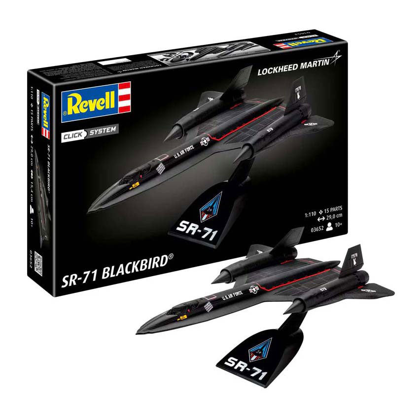 Zestaw do modelowania firmy Revell - lockheed SR-71 blackbird - 15 szt.