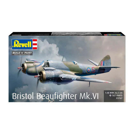 Model Revella - bristol beaufighter mk. VI 1:48 – 167 części.