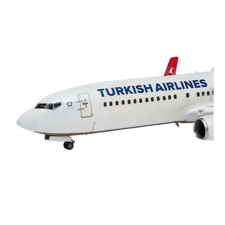 Zestaw do sklejania Revell - Boeing 737-800 Turkish Airlines 1:144 - 63 elementy.