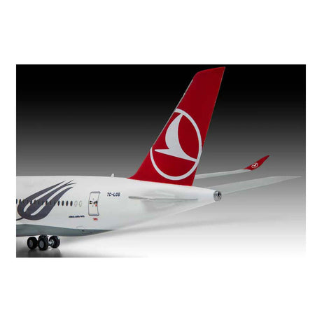 Zestaw do sklejania Revell - Airbus A350-900 tureckich linii lotniczych 1:144 - 120szt.