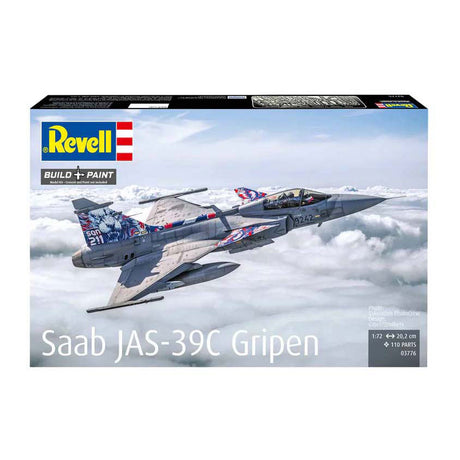 Zestaw do sklejania Revell - Saab Jas-39c Grien 1:72 - 120 szt.