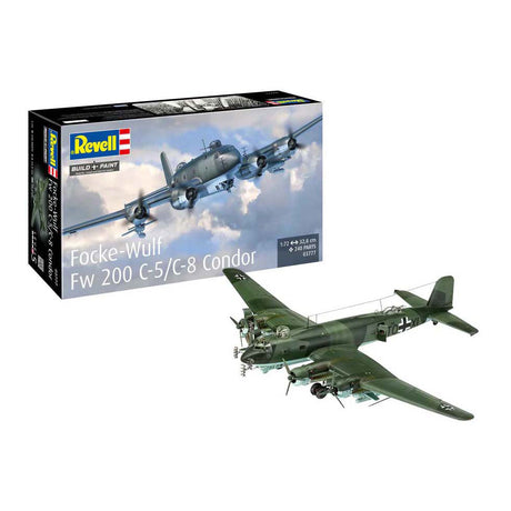 Zestaw do sklejania Revell - focke-wulf fw 200 c-5 c-8 condor 1:72 - 240 szt.