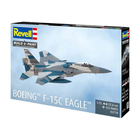 Zestaw do sklejania firmy Revell - Boeing F-15c Eagle 1:72 - 200 szt.