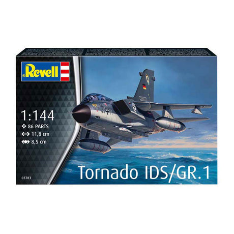 Revell model samolotu - 03783 panavia tornado ids gr.1 - plastikowy myśliwiec - 1:144 - modelarstwo