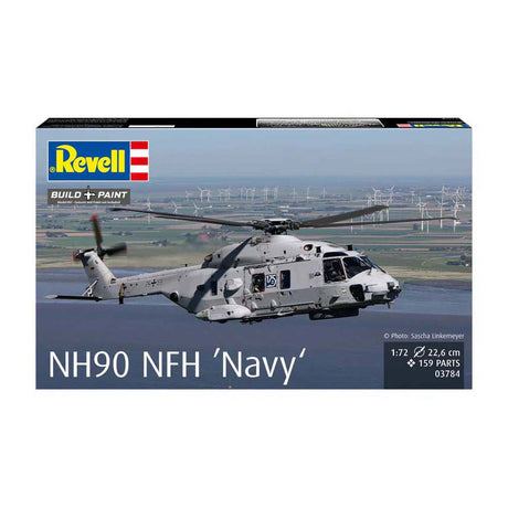 Zestaw do sklejania Revell - nh90 nfh granatowy 1:72 - 159 szt.