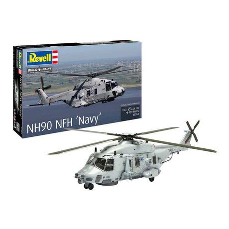 Zestaw do sklejania Revell - nh90 nfh granatowy 1:72 - 159 szt.