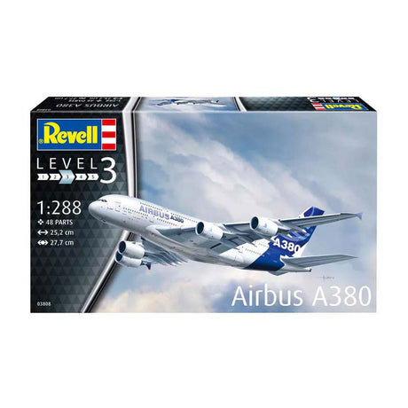 Zestaw do sklejania Revell - Airbus A380 1:288 - 25 szt.