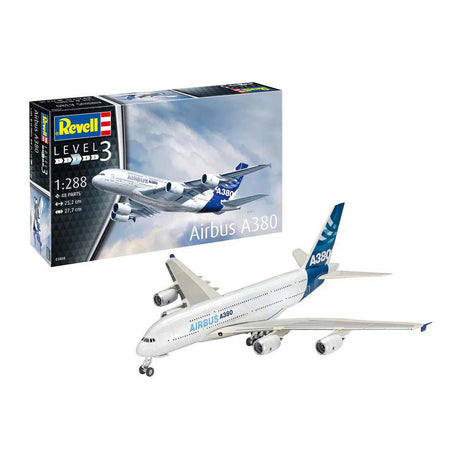Zestaw do sklejania Revell - Airbus A380 1:288 - 25 szt.