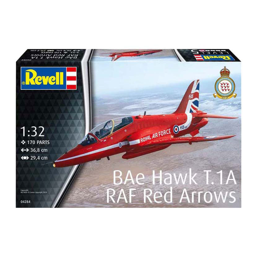 Model Revell - bae hawk t.1a - czerwone strzałki 1:32 - 170szt.