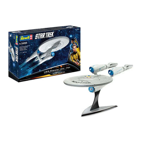 Zestaw do modelowania firmy Revell - USS Enterprise NCC-1701 1:500 - 91 szt.