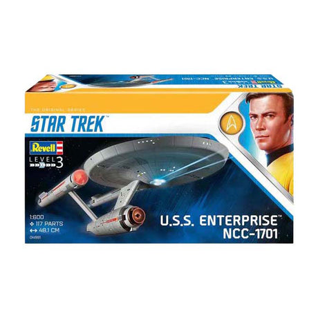 Zestaw modeli Revell - U.S.S. przedsiębiorstwo ncc-1701 1:600 ​​​​- 117 szt.