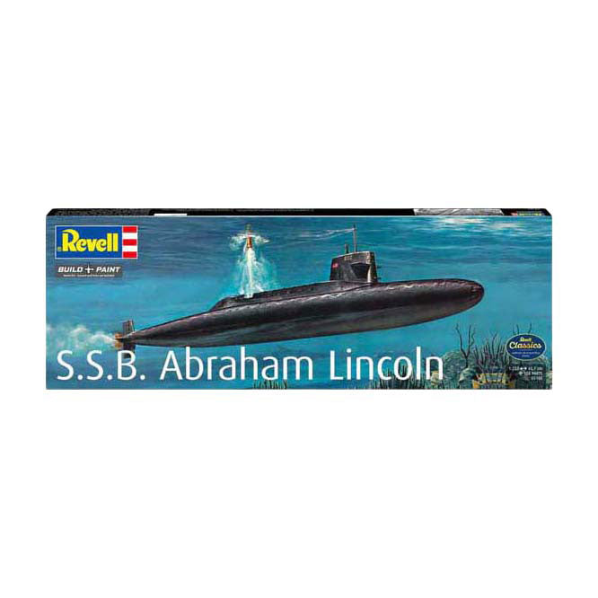 Zestaw modelarski Revell - s.s.b. abraham lincoln 1:253 - 158 szt.