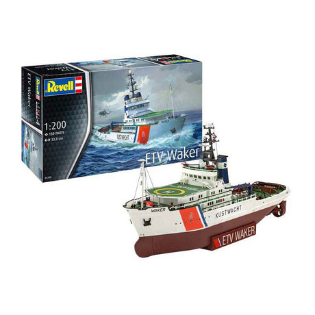 Zestaw modelarski Revell - etv waker 1:200 - 150 szt.