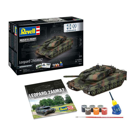 Zestaw modelarski Revell - 70 lat Bundeswehry: leopard 2 a6a2 1:35 - 265 szt.