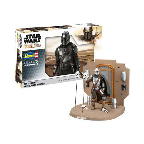 Zestaw do sklejania Revell Star Wars - din djarin łowca nagród Mandalorian 1:9 - 60szt.