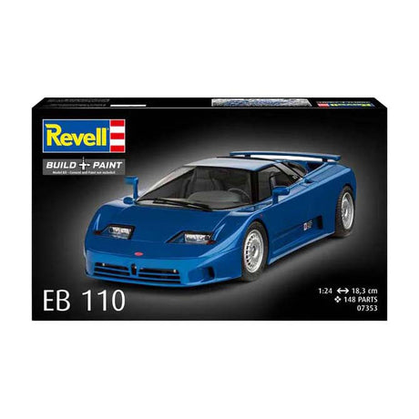 Zestaw do sklejania Revell - Bugatti eb110 1:24 - 148szt.