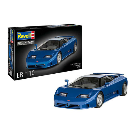 Zestaw do sklejania Revell - Bugatti eb110 1:24 - 148szt.