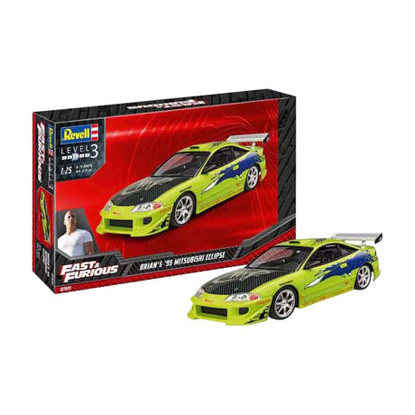 Zestaw do sklejania Revell Fast Furious - Brian's 1995 Mitsubishi Eclipse 1:25 - 75 elementów.
