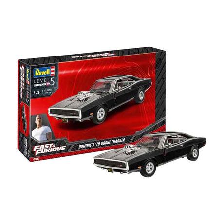 Zestaw do sklejania Revell Fast Furious - Dominics 1970 Dodge Charger 1:25 - 117szt.