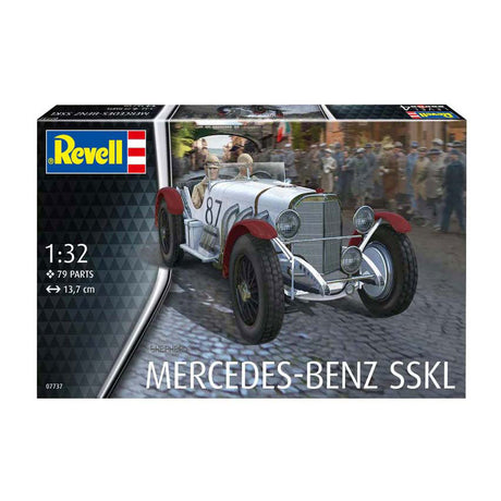 Revell model samochodu - 07737 mercedes-benz sskl - klasyczny samochód plastikowy - 1:32 - modelarstwo