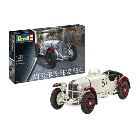 Revell model samochodu - 07737 mercedes-benz sskl - klasyczny samochód plastikowy - 1:32 - modelarstwo