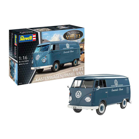 Zestaw modelarski Revell - vw t1 furgon - 75 lat vw t1 1:16 - 144 szt.