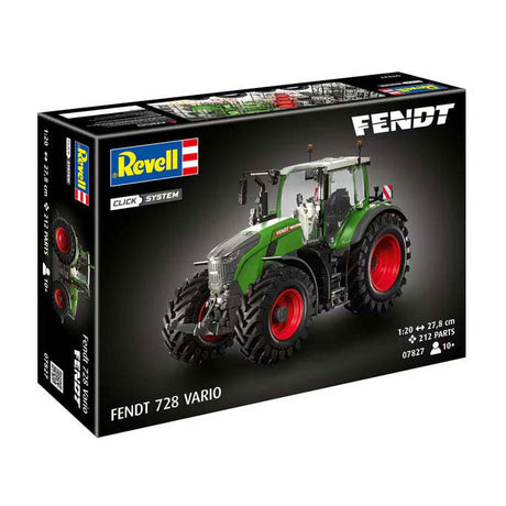 Zestaw modelarski Revell Fendt 728 vario w skali 1:20 - 212 części.