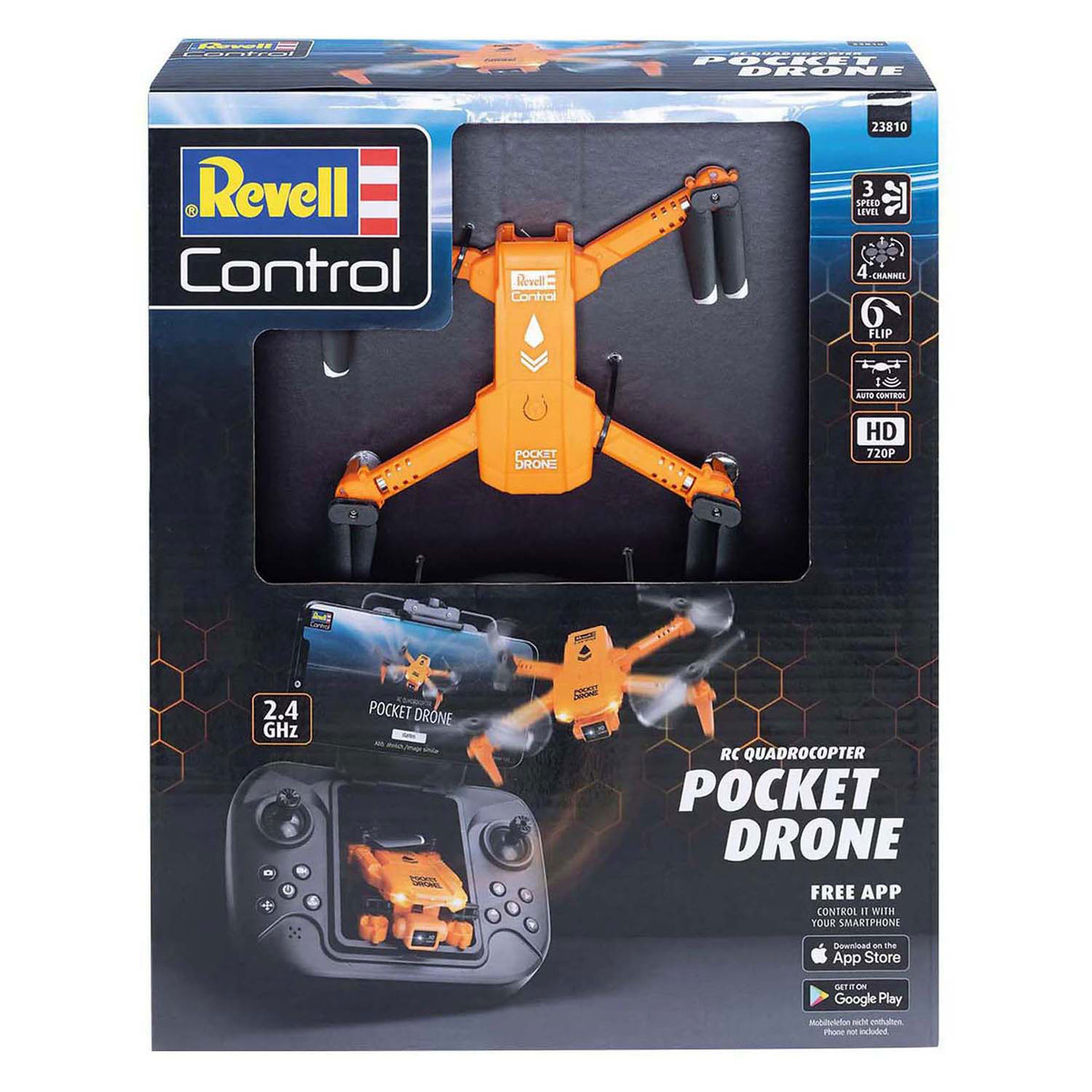 Kieszonkowy dron quadrocopter firmy Revell