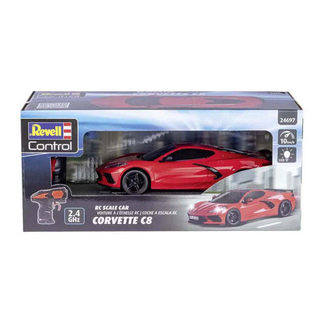 Samochód zdalnie sterowany Revell - Corvette C8 1:24
