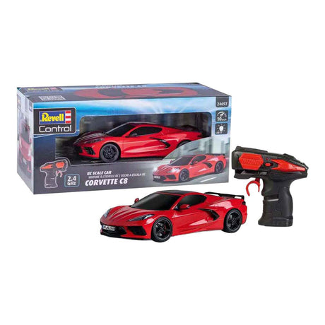 Samochód zdalnie sterowany Revell - Corvette C8 1:24