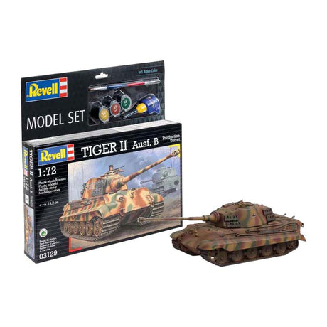 Zestaw do modelowania firmy Revell - tygrys ii ausf. b 1:72 - 144 szt.