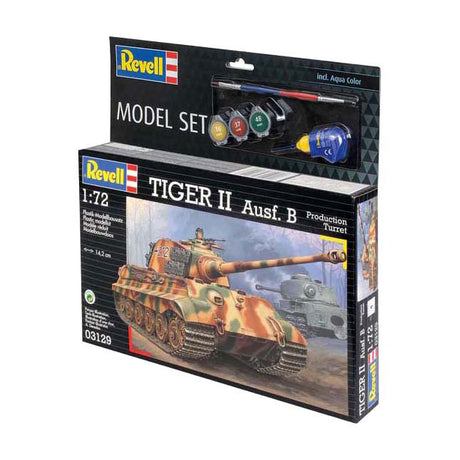 Zestaw do modelowania firmy Revell - tygrys ii ausf. b 1:72 - 144 szt.