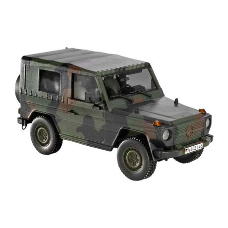 Zestaw do sklejania Revell - lkw gl light wolf 1:35 - 116 elementów.