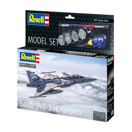 Zestaw do sklejania Revell - Saab Jas-39c Grien 1:72 - 110 szt.
