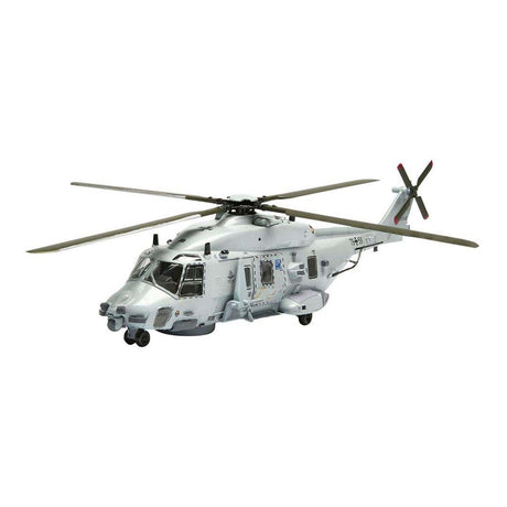 Zestaw do modelowania Revell - nh90 nfh granatowy 1:72 - zawiera. Podstawowe kolory farb w kolorze aqua