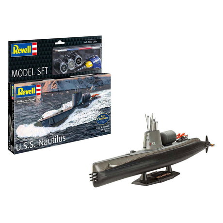 Zestaw modeli Revell - U.S.S. nautilus 1:305 - 30szt.