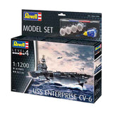 Zestaw modelarski Revell - USS Enterprise CV-6 1:1200 - 38 szt.