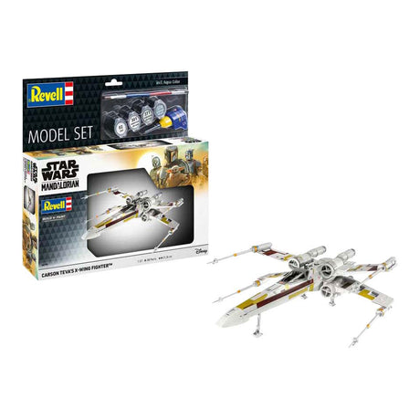 Zestaw do sklejania firmy Revell - Mandalorian: x-wing of Carson Tevi 1:57 - 38 elementów.