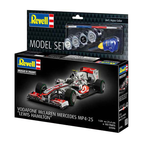 Zestaw modelarski Revell - vodafone mclaren mercedes mp4-25 l. Hamilton 1:24 - 103 szt.
